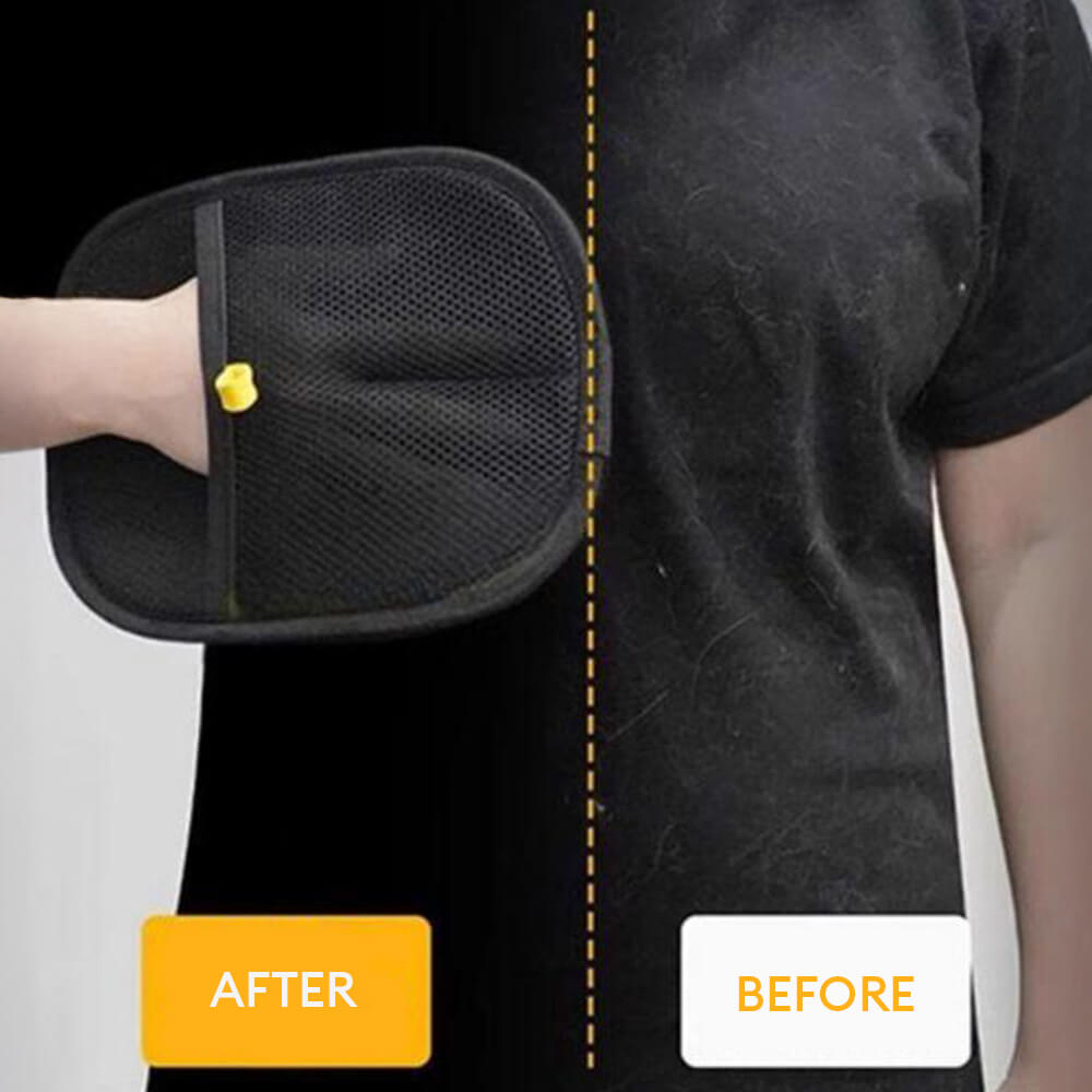 Pet Hair Removal Glove gebruik