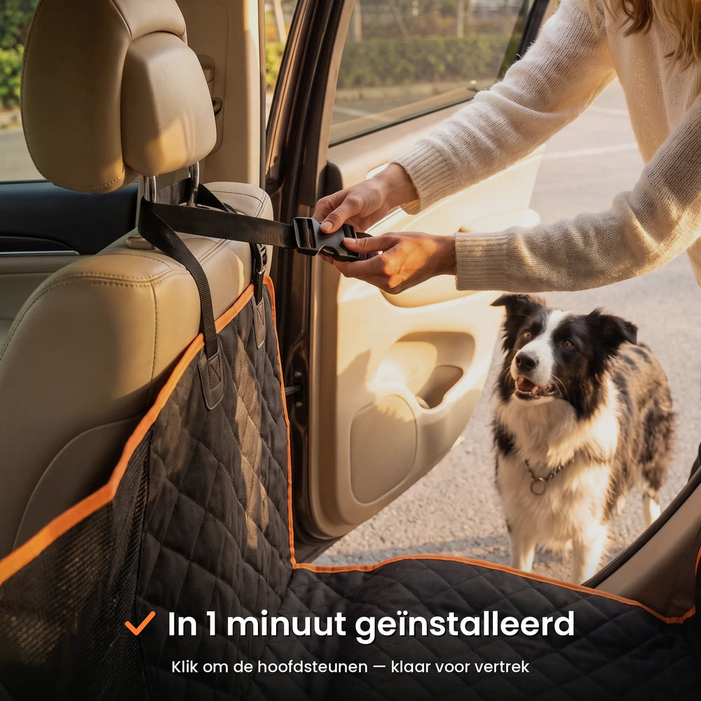 Installatie van de autohoes