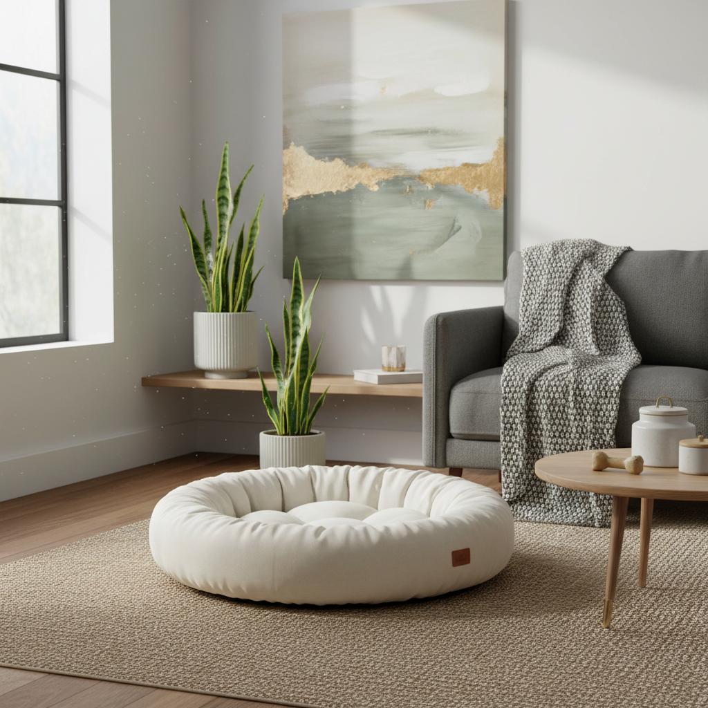 Luxe pluche hondenmand
